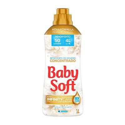 Amaciante Baby Soft Conc tq de Cuidado - Branco 1l