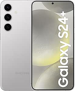 Smartphone Samsung Galaxy S24+, Galaxy AI, Selfie de 12MP, Tela de 6.7" 1-120Hz, 256GB, 12GB RAM - Cinza
