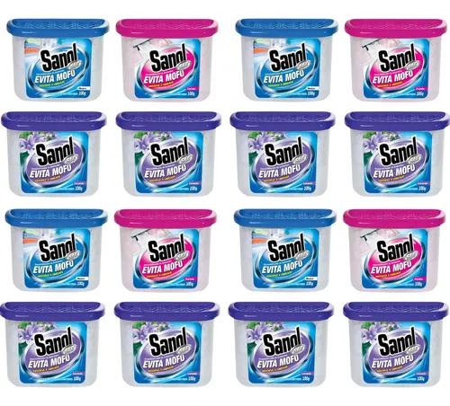 Antimofo Evita Mofo Desumidificador Sanol Kit 16 Unidades