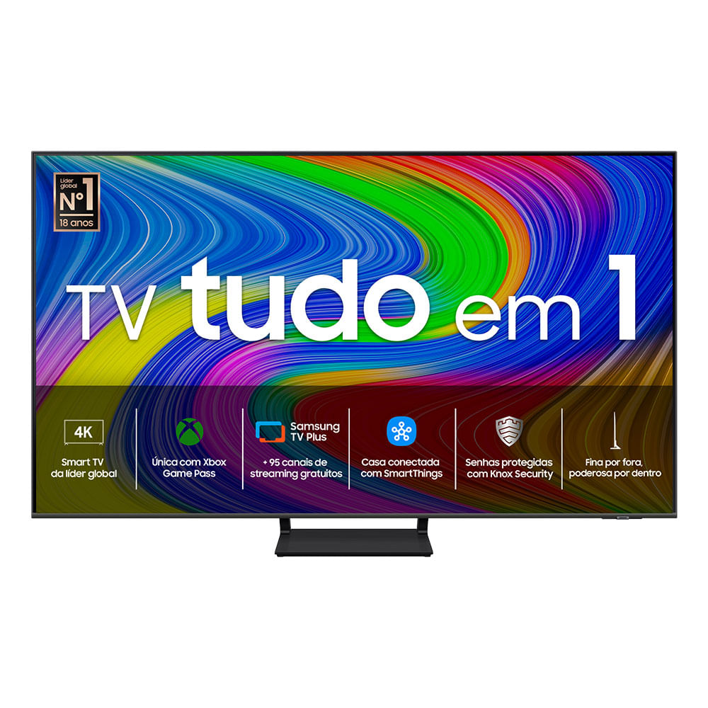 Samsung Smart TV 55 polegadas QLED 4K Q65D 2024 - Samsung Brasil | Celulares & Tablets | TV & Audio | Eletrodomesticos | Outros