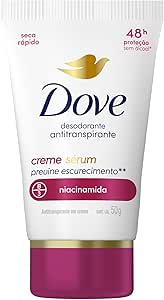 Dove Desodorante Antitranspirante em Creme Previne Escurecimento 50 G