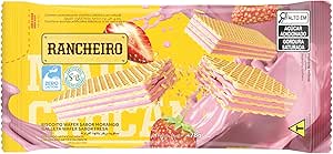Biscoito Wafer Rancheiro Morango 78g - 1 unidade