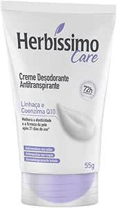 Dana - Desodorante Cremoso Antip Herbissimo Bisnaga 55G Linhaca E Coenzima Q10