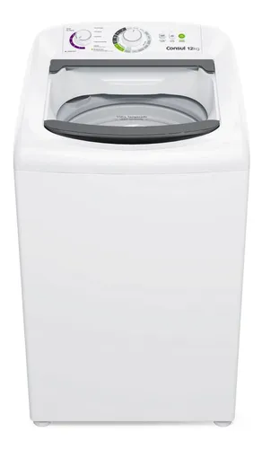 Máquina De Lavar Consul 12 Kg Branca Com Dosagem Econômica E
