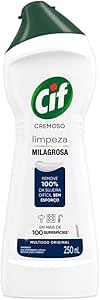 Cif Cremoso Limpeza Milagrosa Produto De Limpeza De Casa Milagroso Original Remove 100% Da Sujeira Difícil Sem Esforço 250 Ml