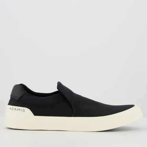 Tênis Aramis Daily Slip Canvas Preto