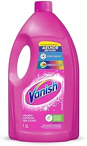 Vanish Tira Manchas Líquido Multiuso 3L Para Roupas Coloridas