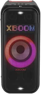 CAIXA DE SOM PARTYBOX LG XBOOM XL7S – 250W RMS, DISPLAY DE PIXEL LED, BLUETOOTH 5.1, 20H DE BATERIA, IPX4, SOUND BOOST, ALÇA TELESCÓPICA E RODAS