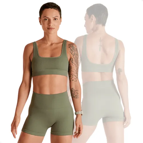 Short Bermuda Feminina Lupo Corrida Alta Cintura Compressão