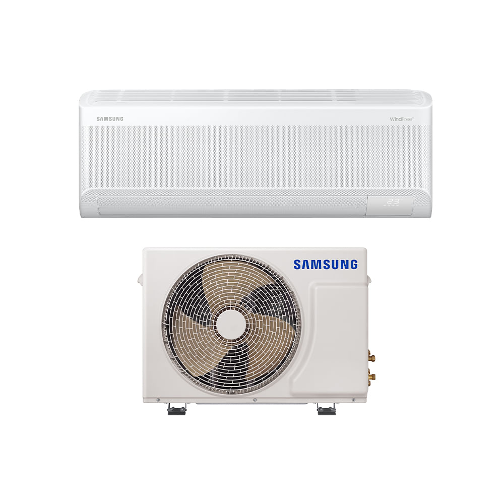 Ar Condicionado Split Samsung Inverter WindFree POWERvolt Bivolt Connect AI 12.000 BTUs Frio Sem Vento AR12DYFAVWKNAZ - Samsung Brasil | Celulares & Tablets | TV & Audio | Eletrodomesticos | Outros