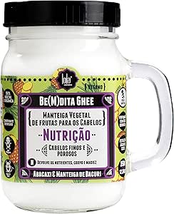 Manteiga Veg Cap Lola 350G Bemdita Ghee Reconstrucao abacaxi e Mantega de bacuri