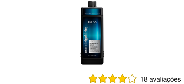 Shampoo TRUSS Uso Obrigatório Reconstruction | Beleza na Web