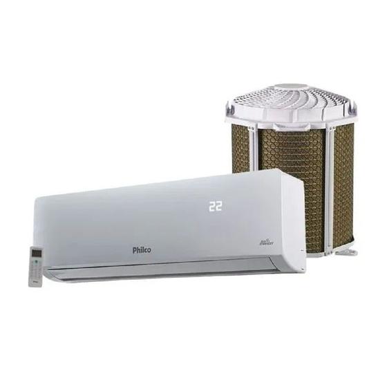 Ar Condicionado Split Hi Wall Inverter Philco 12000 BTU/h Frio PAC12FC 220 Volts
