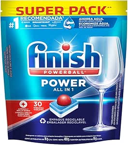 Detergente para Lava Louças em tabletes Finish com 30 unidades