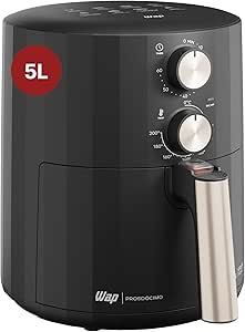 WAP Fritadeira Elétrica Air Fryer GRAND FAMILY 5 Litros, Temperatura Ajustável, Revestimento Antiaderente, 1500W 127V