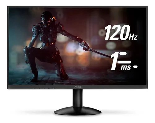 Monitor Gamer Aoc 22'' Full Hd Gaming 120hz 1ms 22b30hm23 Cor Preto