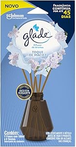 Glade Aromatizador de Ambiente Varetas, Difusor com Fragrância de Toque de Maciez, 100ml
