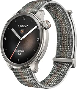 Amazfit Balance With ZEPP FLOW Smart Watch 46mm A2287 with Bluetooth Calling, 14-Day Battery Life, 150+ Sports Modes, for Android ISO (Grey)