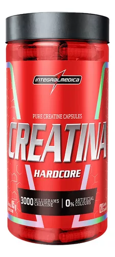 Creatina 100% Pura 120 Cápsulas Integralmédica