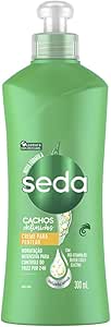 Seda Creme Para Pentear Cachos Comportados Definidos, Branco