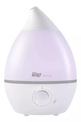 Umidificador De Ar Ultrassonico Wap Air Flow Luminária 20W 4L Bivolt 127/220V